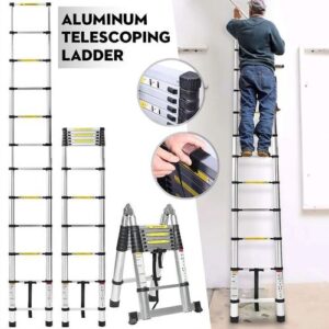 Generic 3.2m Telescopic Multifunctional Extension Ladder