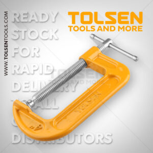 Tolsen G-Clamp 200MM/8″ (10115) - Image 1