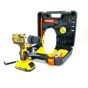 Dewalt 100pcs 28V Cordless Drill Kit with Buffing Machine Attachment - Image 2