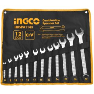 HKSPA1143 – INGCO 12Pcs Combination Spanner Set - Image 1