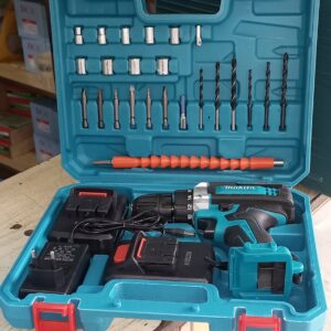 Makita 26V Cordless Electric Drill 2 Battery