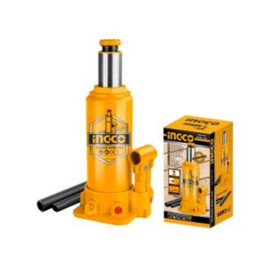 INGCO Hydraulic 10Ton Bottle Jack With Safety Valve HBJ1002