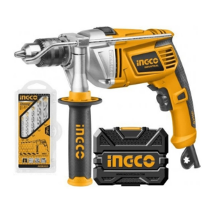 Ingco 1100w Impact Drill with Hammer Function ID11008-1 - Image 1