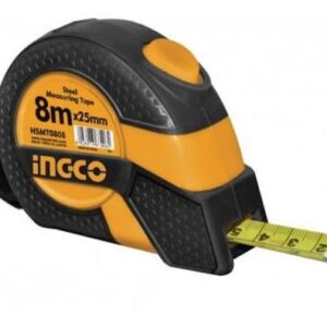 Ingco Steel Measuring Tape 8m - HSMT0808 - Image 1