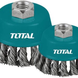 Total Wire Cup TWIST Brush 75mm (TAC32031)