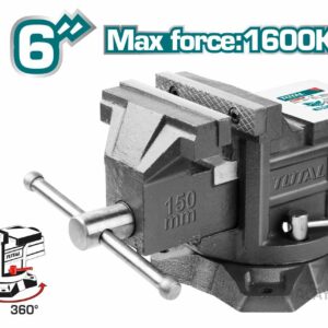 TOTAL BENCH VICE 6" - 150mm (THT6166) - Image 2