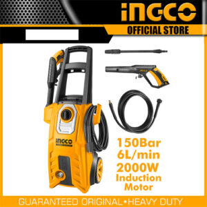 High Pressure Washer – 2000W (150 Bar) – Ingco Hpwr20008 - Image 2