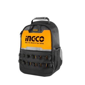 Tool Backpack,Tool Bag with Laptop Compartment, Professional Multifunctional Tool Bag Molded Base HBP0101